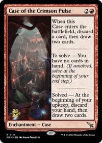 Case of the Crimson Pulse - Prerelease Cards - Magic: The Gathering card