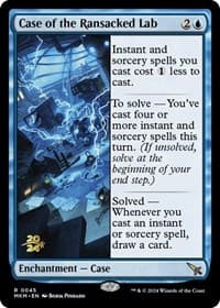 Case of the Ransacked Lab - Prerelease Cards - Magic: The Gathering card