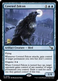 Coveted Falcon - Prerelease Cards - Magic: The Gathering card