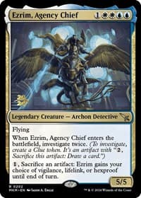 Ezrim, Agency Chief - Prerelease Cards - Magic: The Gathering card