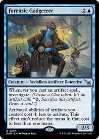Forensic Gadgeteer - Prerelease Cards - Magic: The Gathering card