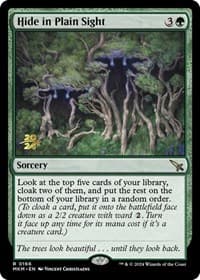 Hide in Plain Sight - Prerelease Cards - Magic: The Gathering card