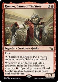 Krenko, Baron of Tin Street - Prerelease Cards - Magic: The Gathering card