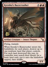 Krenko's Buzzcrusher - Prerelease Cards - Magic: The Gathering card