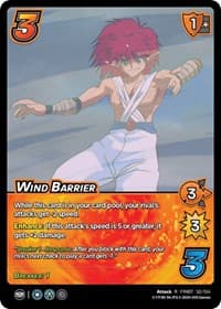 Wind Barrier - Yu Yu Hakusho: Dark Tournament - UniVersus card