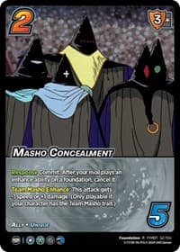 Masho Concealment - Yu Yu Hakusho: Dark Tournament - UniVersus card