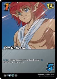 Out Of Reach - Yu Yu Hakusho: Dark Tournament - UniVersus card