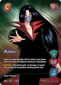 Karasu - Yu Yu Hakusho: Dark Tournament - UniVersus card