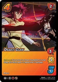 Deadly Claw - Yu Yu Hakusho: Dark Tournament - UniVersus card