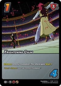 Frightening Calm - Yu Yu Hakusho: Dark Tournament - UniVersus card