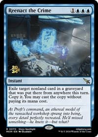 Reenact the Crime - Prerelease Cards - Magic: The Gathering card