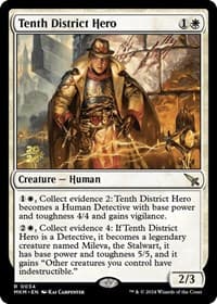 Tenth District Hero - Prerelease Cards - Magic: The Gathering card