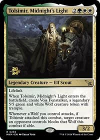 Tolsimir, Midnight's Light - Prerelease Cards - Magic: The Gathering card
