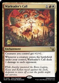 Warleader's Call - Prerelease Cards - Magic: The Gathering card