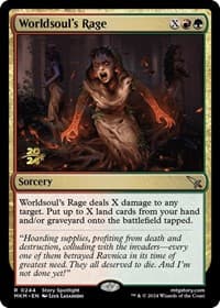 Worldsoul's Rage - Prerelease Cards - Magic: The Gathering card