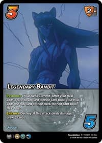 Legendary Bandit - Yu Yu Hakusho: Dark Tournament - UniVersus card