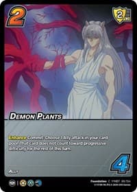 Demon Plants - Yu Yu Hakusho: Dark Tournament - UniVersus card