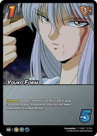 Youko Form - Yu Yu Hakusho: Dark Tournament - UniVersus card