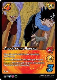 Armor of the Phoenix - Yu Yu Hakusho: Dark Tournament - UniVersus card