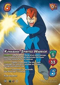 Kuwabara, Spirited Warrior - Yu Yu Hakusho: Dark Tournament - UniVersus card