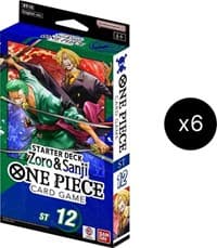 Starter Deck 12: Zoro and Sanji Display - ST-12: Starter Deck 12 Zoro and Sanji - One Piece Card Game card