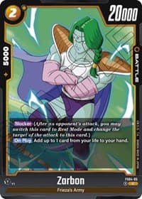 Zarbon - Starter Deck 4: Frieza - Dragon Ball Super: Fusion World card