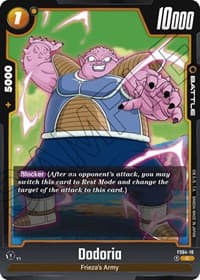 Dodoria - Starter Deck 4: Frieza - Dragon Ball Super: Fusion World card