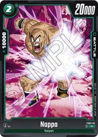 Nappa - Starter Deck 3: Broly - Dragon Ball Super: Fusion World card
