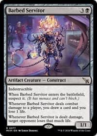 Barbed Servitor - Promo Pack: Murders at Karlov Manor - Magic: The Gathering card