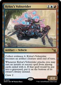 Kylox's Voltstrider - Promo Pack: Murders at Karlov Manor - Magic: The Gathering card