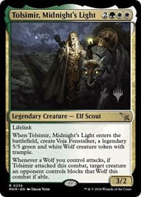 Tolsimir, Midnight's Light - Promo Pack: Murders at Karlov Manor - Magic: The Gathering card