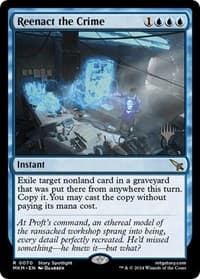 Reenact the Crime - Promo Pack: Murders at Karlov Manor - Magic: The Gathering card