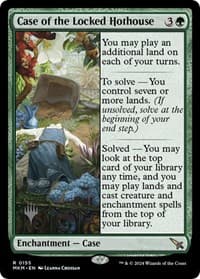 Case of the Locked Hothouse - Promo Pack: Murders at Karlov Manor - Magic: The Gathering card