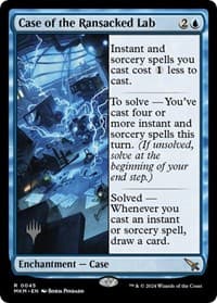 Case of the Ransacked Lab - Promo Pack: Murders at Karlov Manor - Magic: The Gathering card
