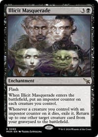 Illicit Masquerade - Promo Pack: Murders at Karlov Manor - Magic: The Gathering card