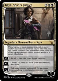 Kaya, Spirits' Justice - Promo Pack: Murders at Karlov Manor - Magic: The Gathering card