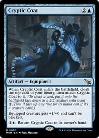 Cryptic Coat - Promo Pack: Murders at Karlov Manor - Magic: The Gathering card