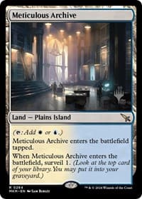 Meticulous Archive - Promo Pack: Murders at Karlov Manor - Magic: The Gathering card