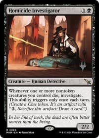 Homicide Investigator - Promo Pack: Murders at Karlov Manor - Magic: The Gathering card