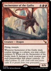 Incinerator of the Guilty - Promo Pack: Murders at Karlov Manor - Magic: The Gathering card