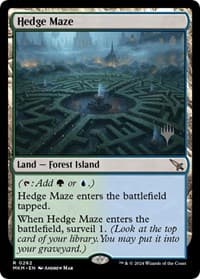 Hedge Maze - Promo Pack: Murders at Karlov Manor - Magic: The Gathering card