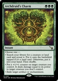 Archdruid's Charm - Promo Pack: Murders at Karlov Manor - Magic: The Gathering card