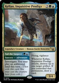 Kellan, Inquisitive Prodigy - Promo Pack: Murders at Karlov Manor - Magic: The Gathering card
