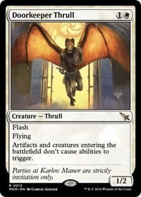 Doorkeeper Thrull - Promo Pack: Murders at Karlov Manor - Magic: The Gathering card