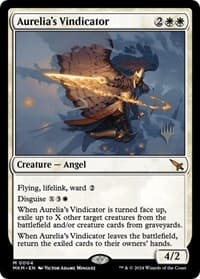 Aurelia's Vindicator - Promo Pack: Murders at Karlov Manor - Magic: The Gathering card