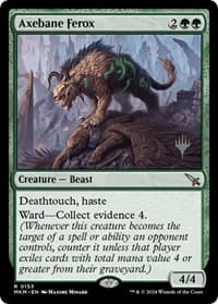 Axebane Ferox - Promo Pack: Murders at Karlov Manor - Magic: The Gathering card