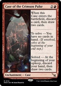 Case of the Crimson Pulse - Promo Pack: Murders at Karlov Manor - Magic: The Gathering card