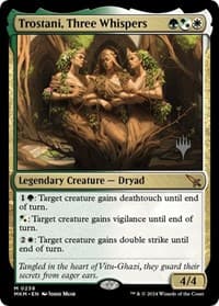 Trostani, Three Whispers - Promo Pack: Murders at Karlov Manor - Magic: The Gathering card