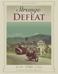 Strange Defeat: The Fall of France Board Game - Avalanche Press LTD - Boardgames card