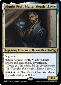 Alquist Proft, Master Sleuth - Promo Pack: Murders at Karlov Manor - Magic: The Gathering card